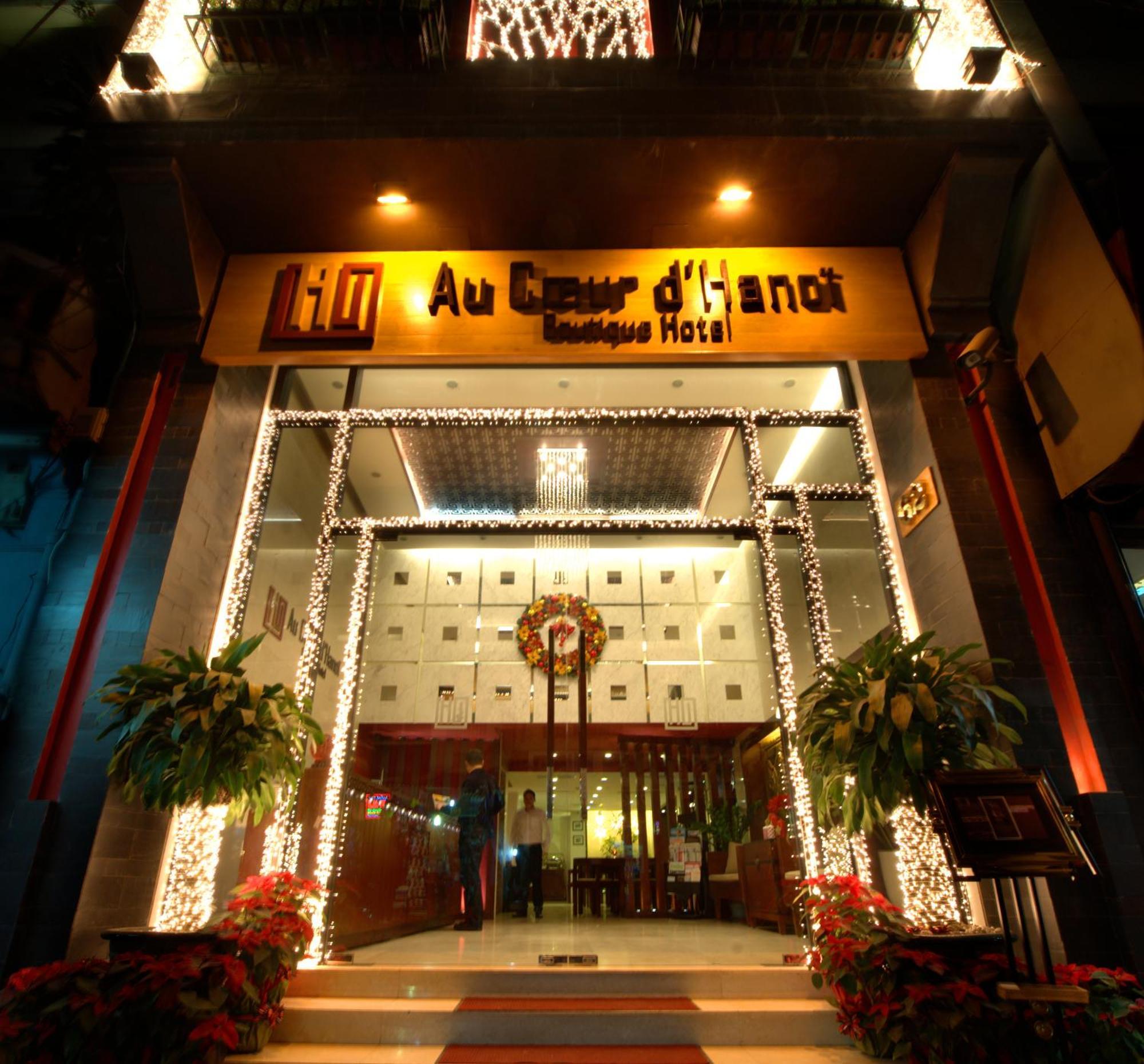 Au Coeur D'Hanoi Boutique Hotel Exterior foto